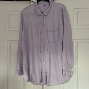 OLD NAVY light purple button down